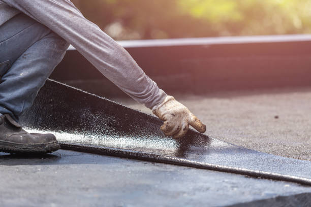 Professional Exterior Waterproofing technician working in Durand, IL